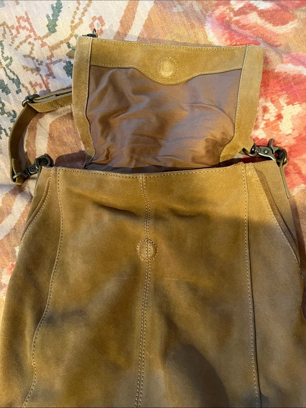 Free People Suede Backpack